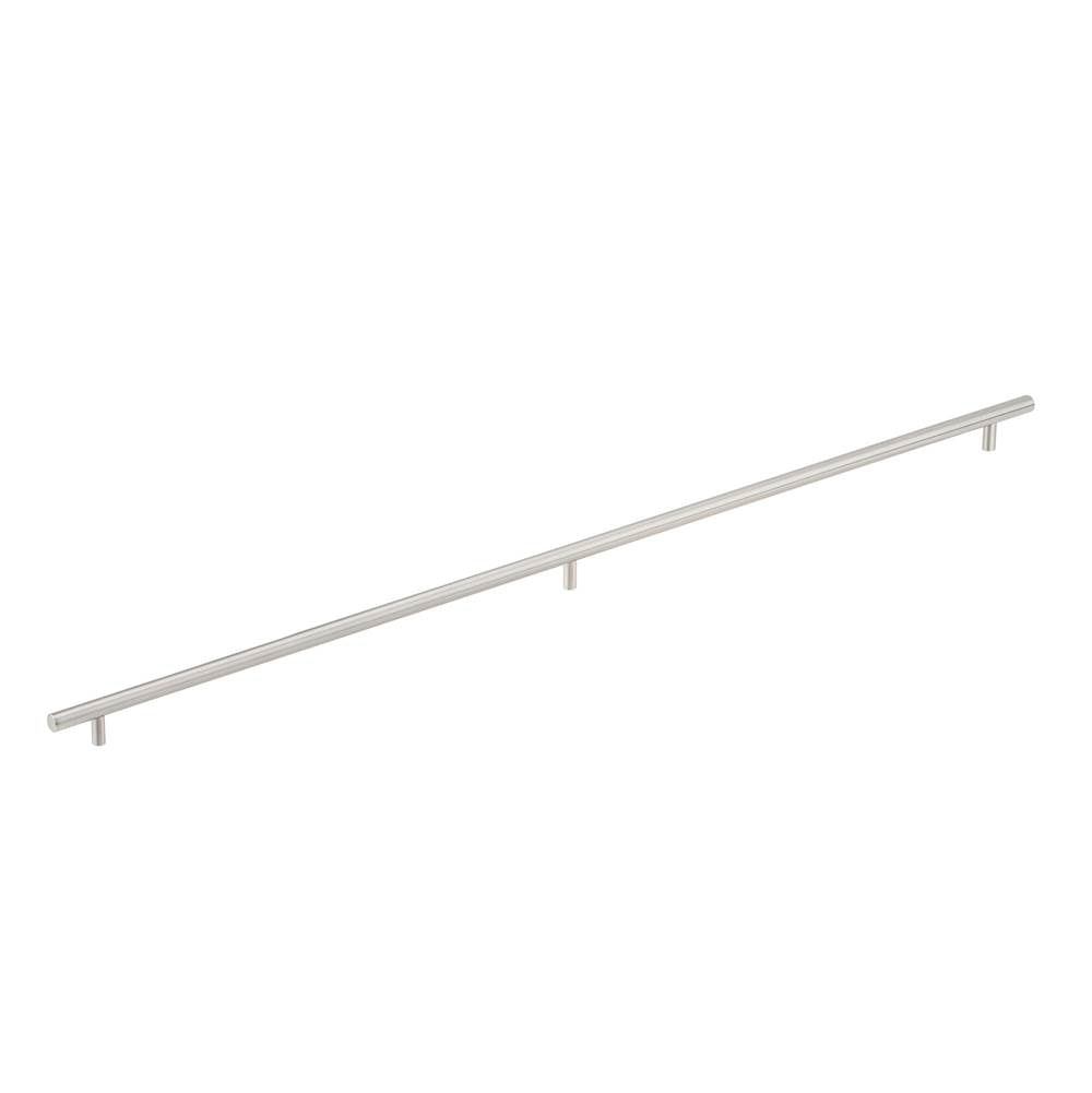 Richelieu America - Contemporary Stainless Steel Pull - 3487 - Brushed Stainless Steel