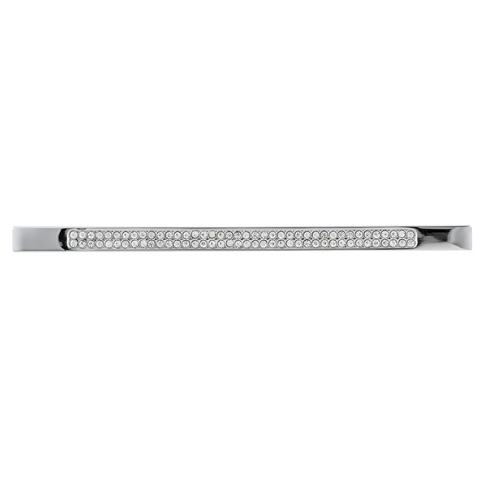 Contemporary Metal and Crystal Pull - 3535