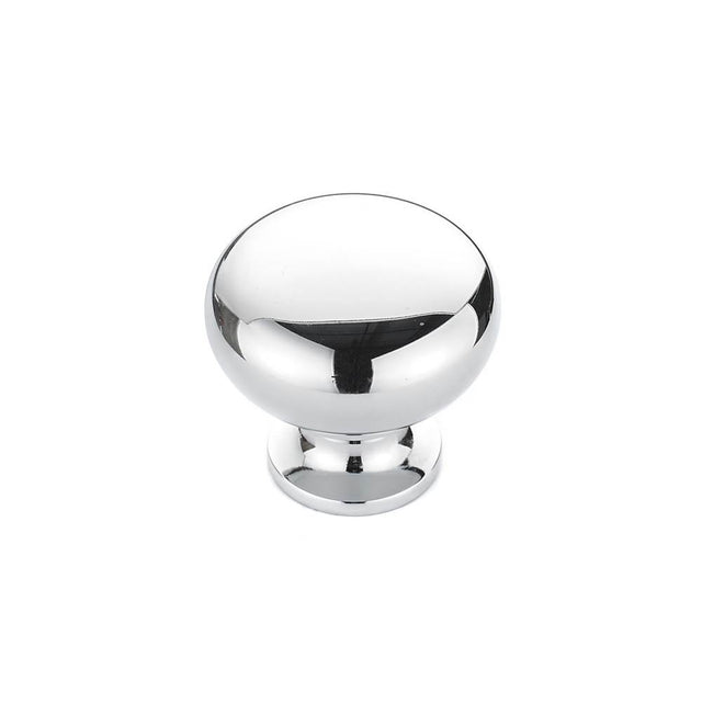 Richelieu America - Traditional Brass Knob - 3923 - Chrome