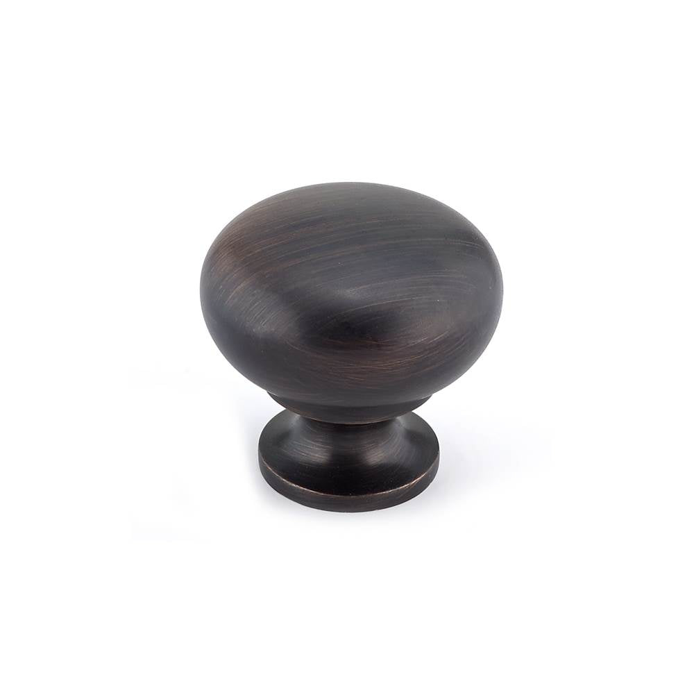 Richelieu America - Traditional Brass Knob - 3923 - Brushed Oil Rubbed Bronze