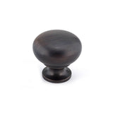 Richelieu America - Traditional Brass Knob - 3923 - Brushed Oil Rubbed Bronze