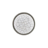 Eclectic Metal and Ceramic Knob - 4418