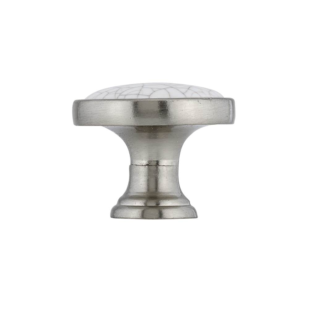 Eclectic Metal and Ceramic Knob - 4418