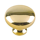 Richelieu America - Traditional Brass Knob - 4923 - Brass