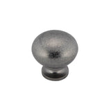 Richelieu America - Traditional Brass Knob - 4923 - Pewter
