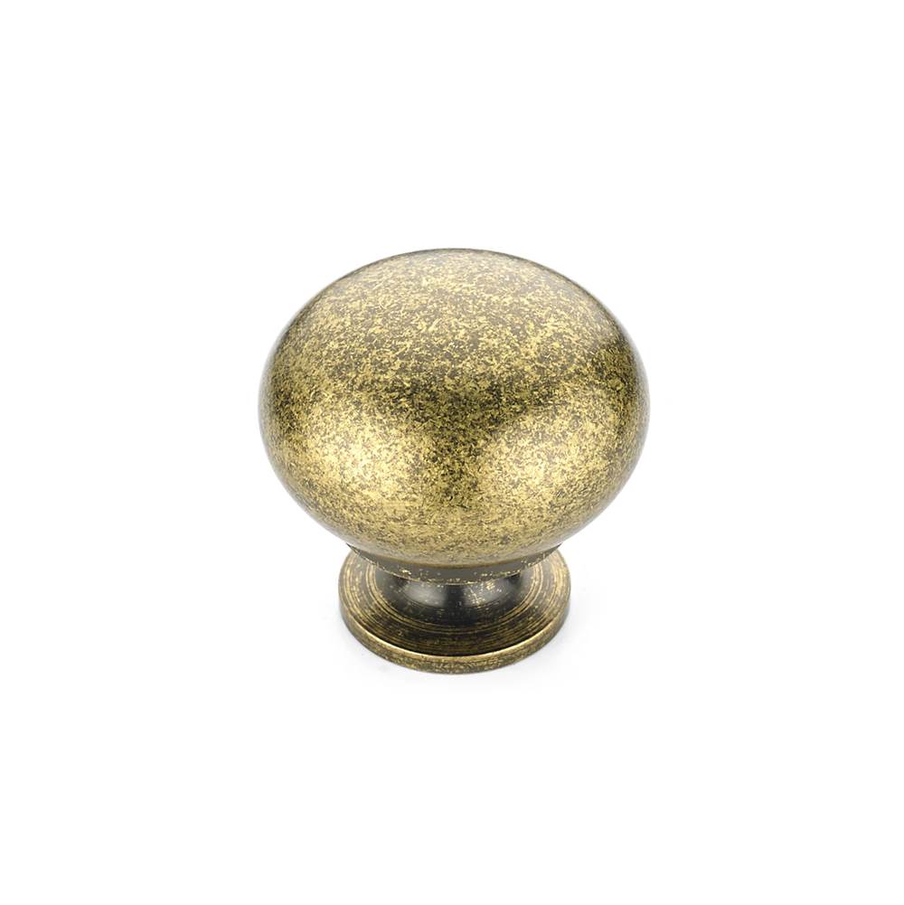 Richelieu America - Traditional Brass Knob - 4923 - Burnished Brass