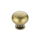 Richelieu America - Traditional Brass Knob - 4923 - Burnished Brass
