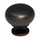 Richelieu America - Traditional Brass Knob - 4923 - Brushed Oil Rubbed Bronze