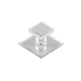 Richelieu America - Contemporary Acrylic Knob - 500 - Transparent,Clear,Mirror Effect