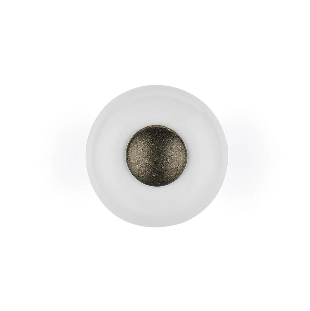 Eclectic Ceramic and Metal Knob - 5003