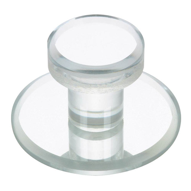 Richelieu America - Contemporary Acrylic Knob - 507 - Transparent,Clear,Mirror Effect