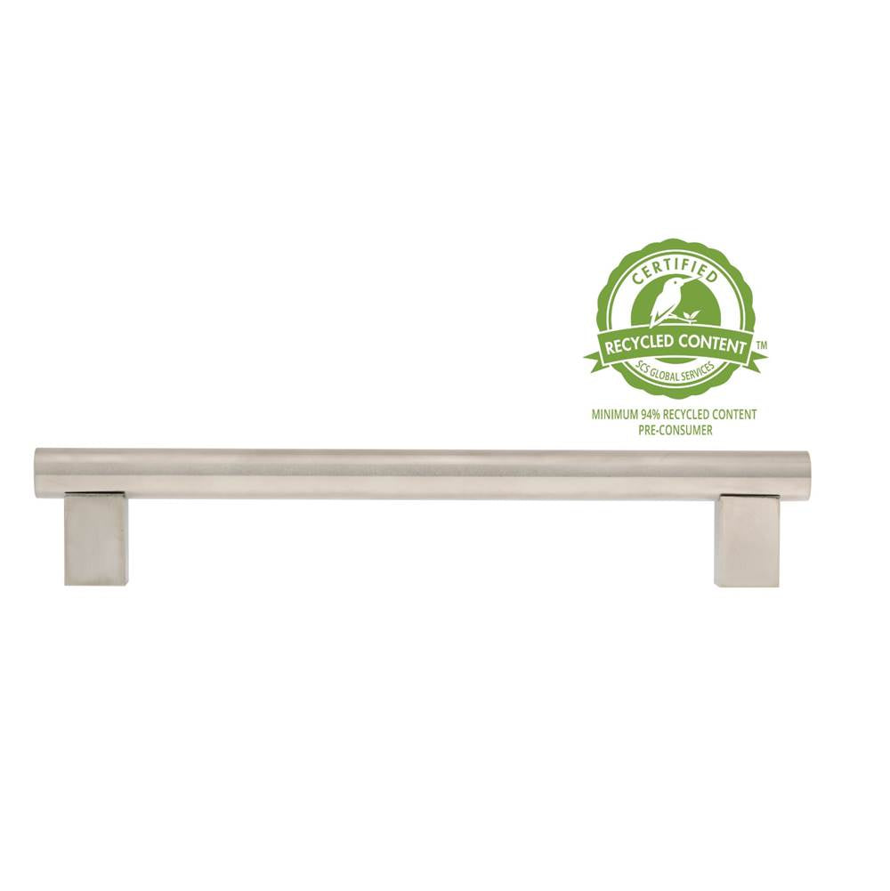 Richelieu America - Contemporary Brass Pull - 53655 - Brushed Nickel