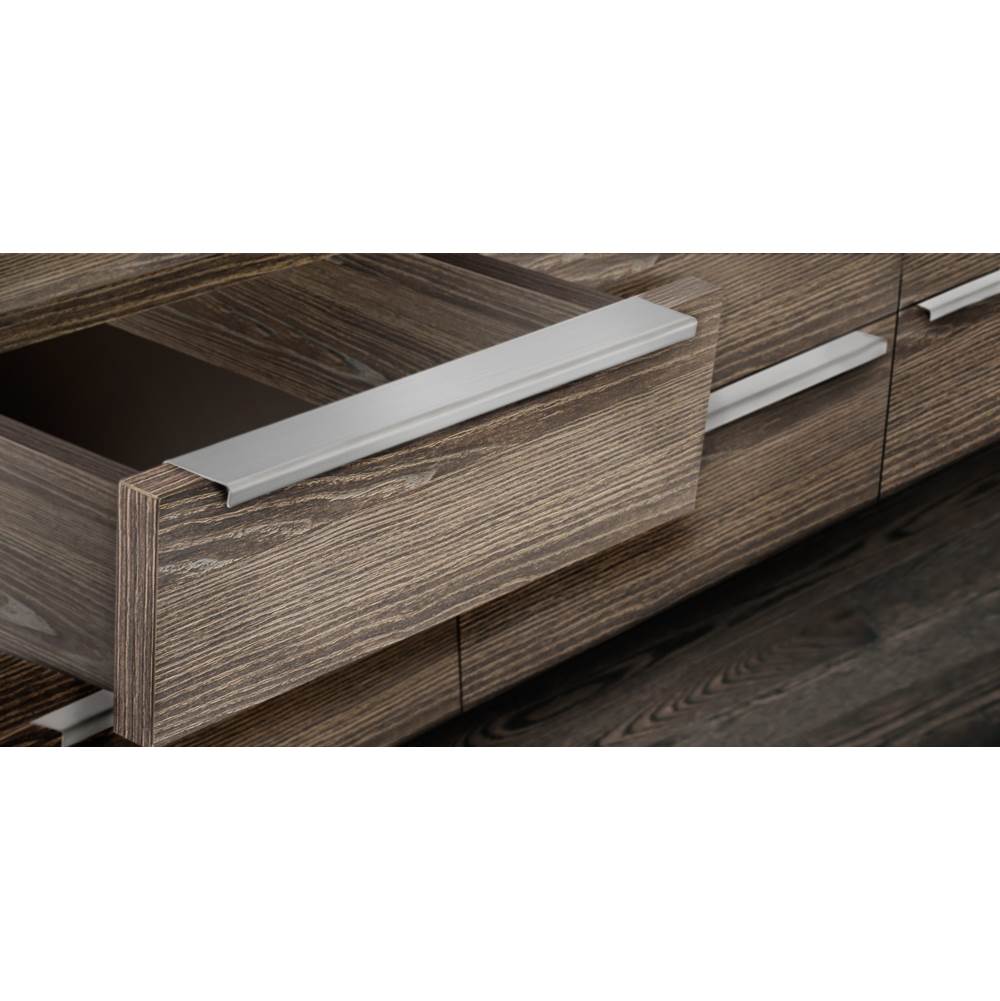 Contemporary Stainless Steel Edge Pull - 576