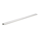 Richelieu America - Contemporary Aluminum Edge Pull - 576 - Stainless Steel