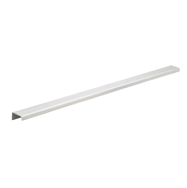 Richelieu America - Contemporary Aluminum Edge Pull - 576 - Stainless Steel