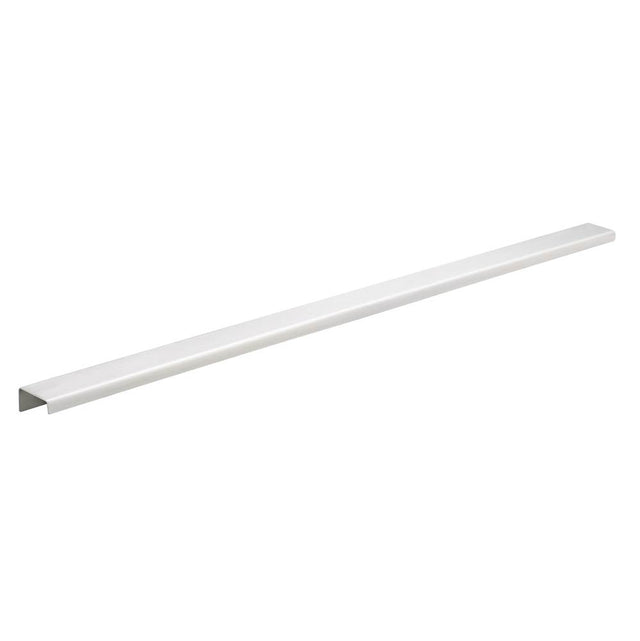Richelieu America - Contemporary Aluminum Edge Pull - 576 - Stainless Steel