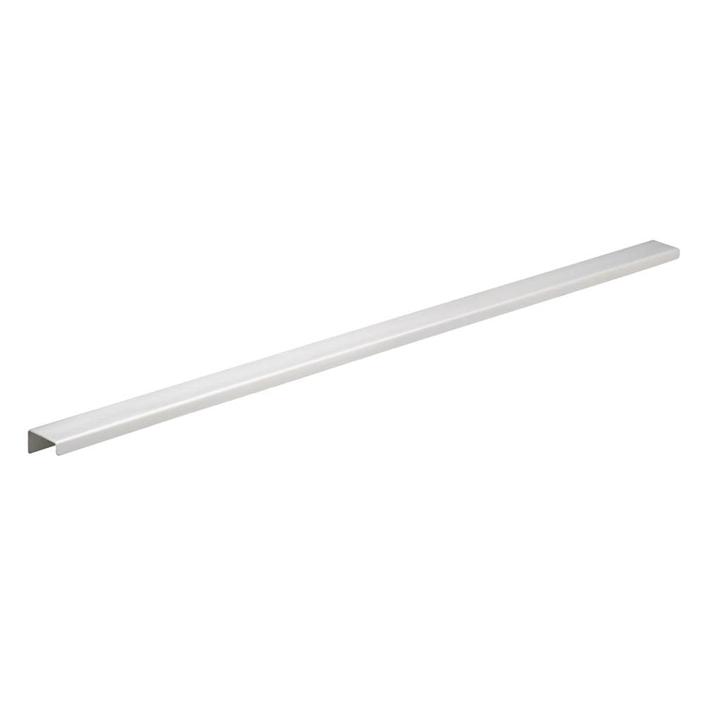 Richelieu America - Contemporary Aluminum Edge Pull - 576 - Stainless Steel