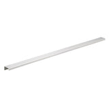 Richelieu America - Contemporary Aluminum Edge Pull - 576 - Stainless Steel
