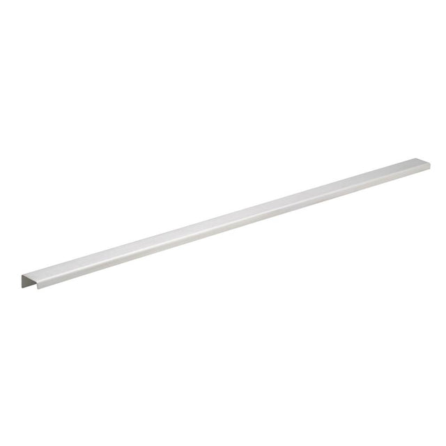 Richelieu America - Contemporary Aluminum Edge Pull - 576 - Stainless Steel