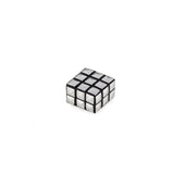 Richelieu America - Eclectic Wood and Metal Knob - 6244 - Black,Brushed Nickel