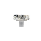 Contemporary Terrazzo and Metal Pull - 6360