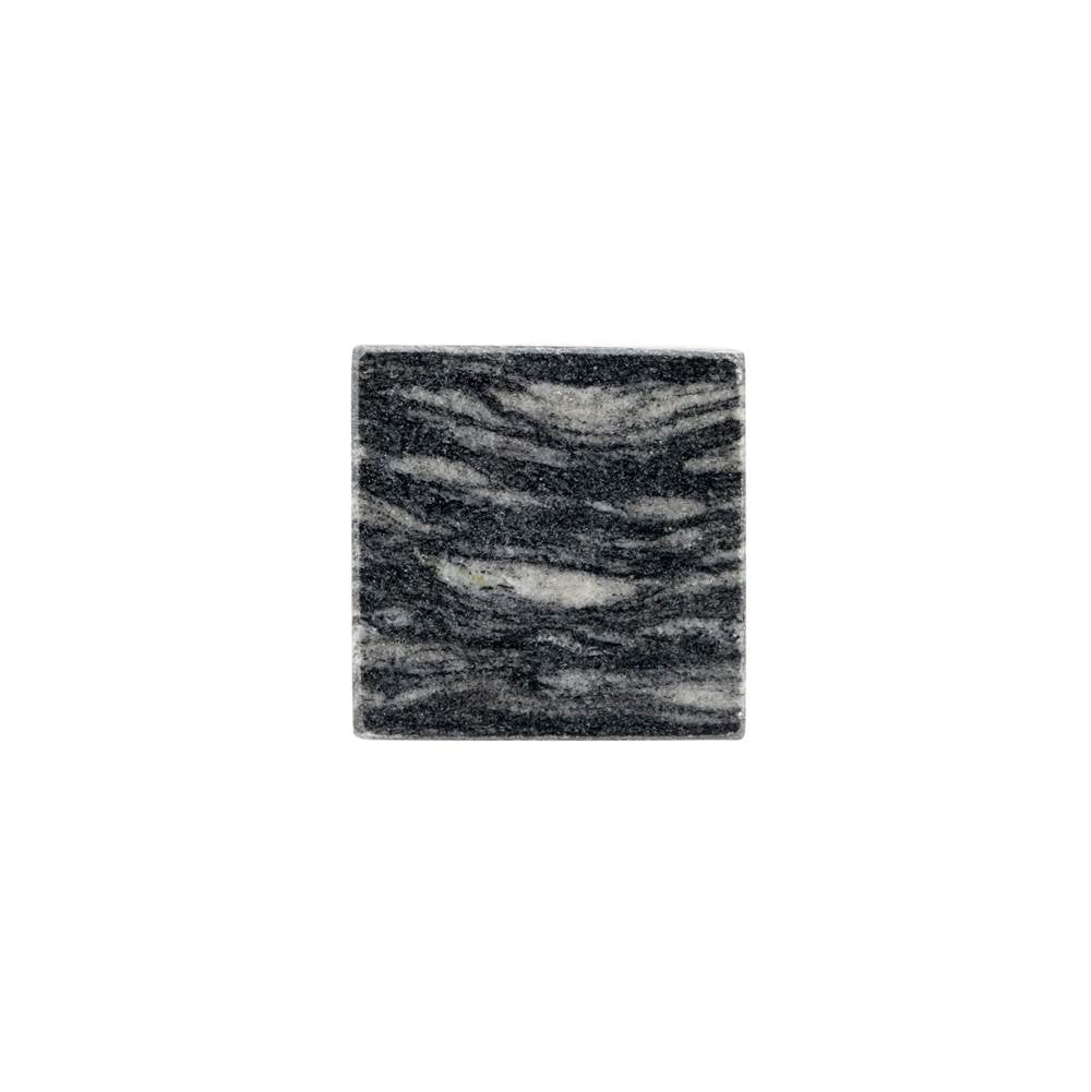 Contemporary Metal and Terrazzo Pull - 6365