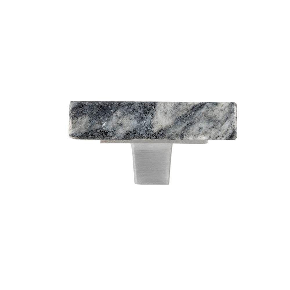 Contemporary Metal and Terrazzo Pull - 6365