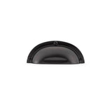 Richelieu America - Traditional Metal Cup Pull - 6440 - Brushed Black Stainless Steel