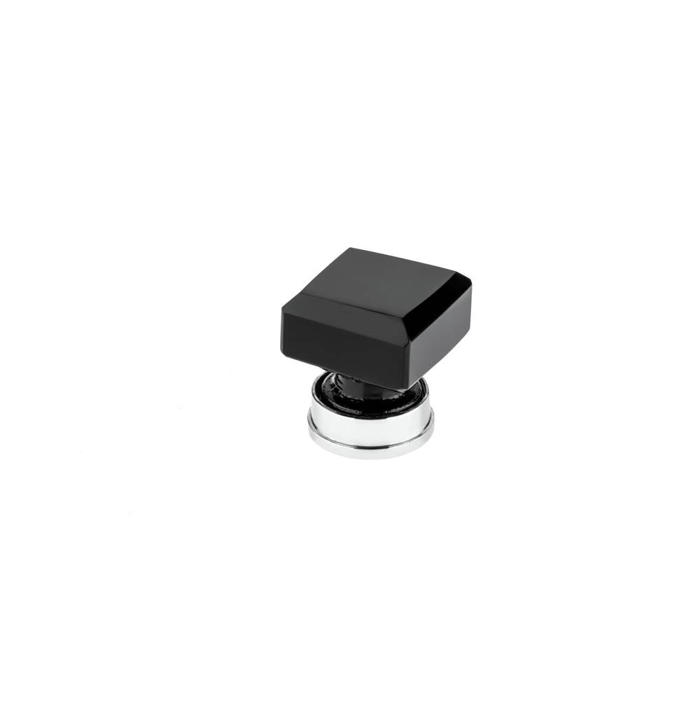 Richelieu America - Eclectic Glass Knob - 6878 - Black