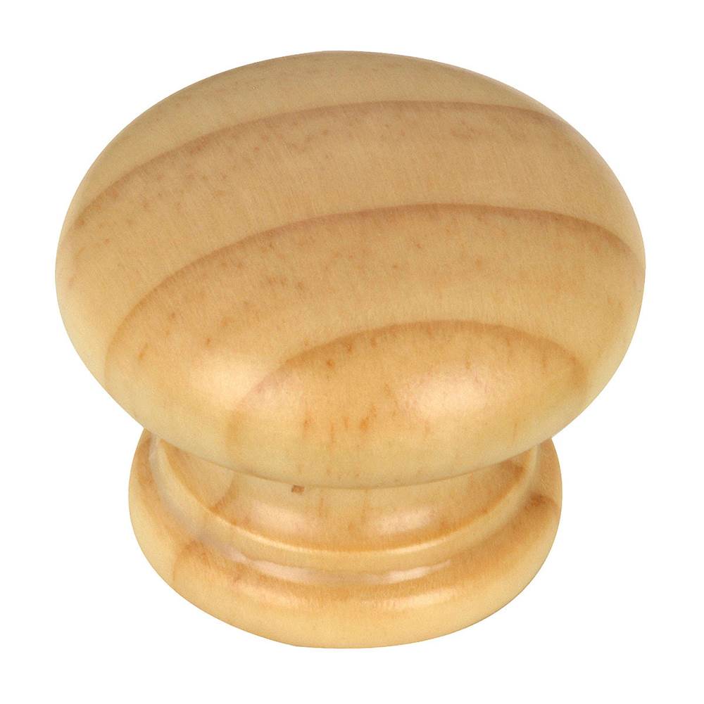 Richelieu America - Eclectic Wood Knob - 703 - Finished Pine
