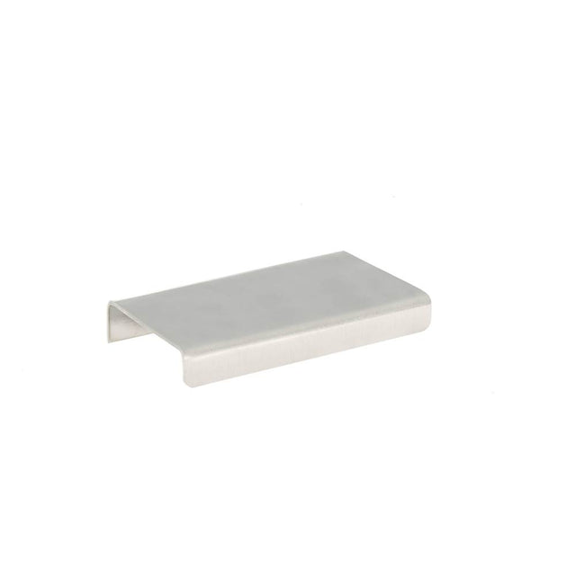 Richelieu America - Contemporary Brass Edge Pull - 71055 - Brushed Nickel