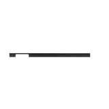Contemporary Aluminum Pull - 720
