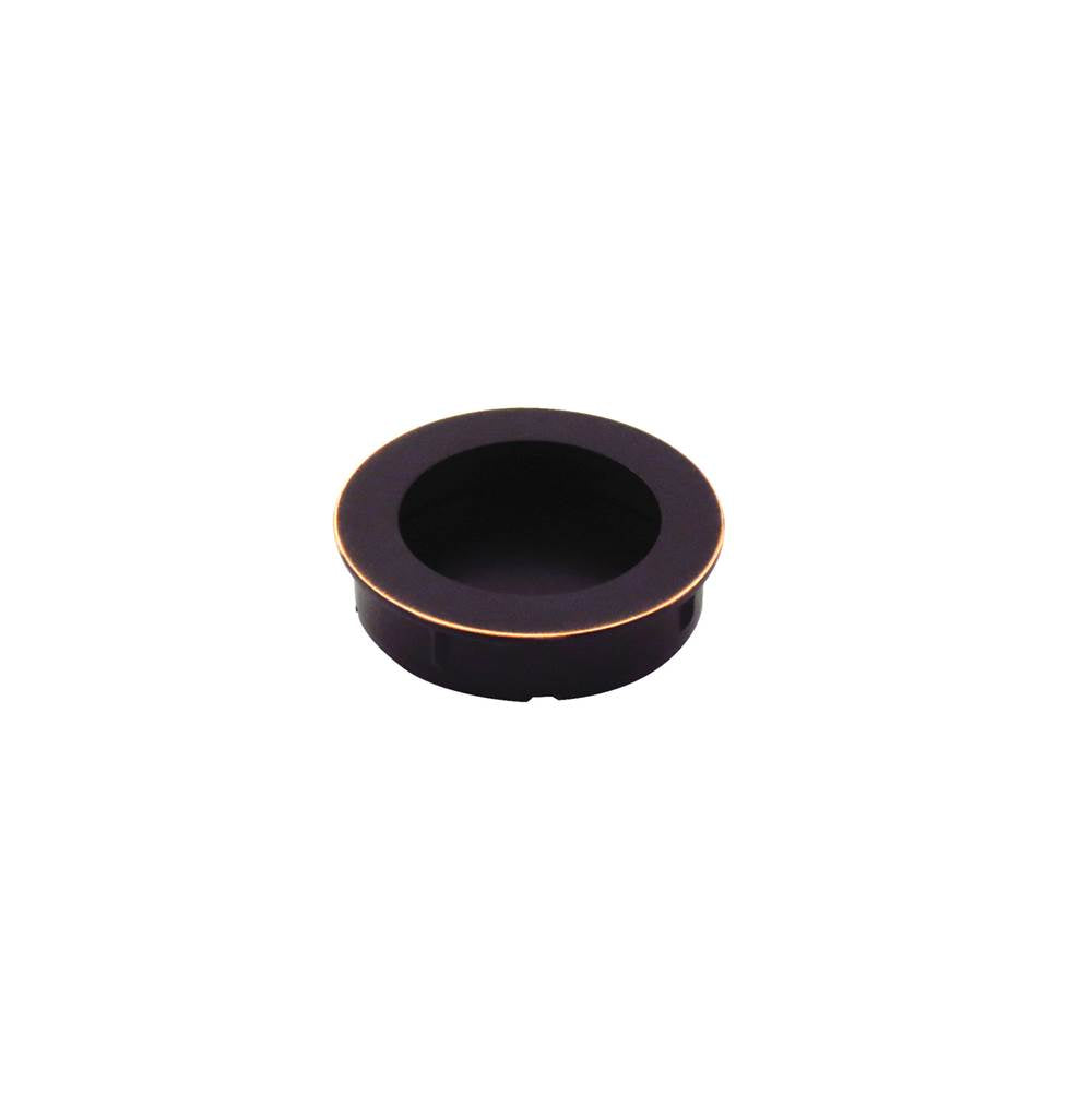 Richelieu America - Contemporary Recessed Metal Pull - 7226 - Brushed Oil Rubbed Bronze