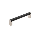 Richelieu America - Contemporary Metal and Aluminum Pull - 801 - Matte Black,Brushed Nickel