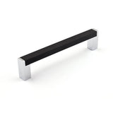 Richelieu America - Contemporary Metal and Aluminum Pull - 801 - Matte Black,Chrome