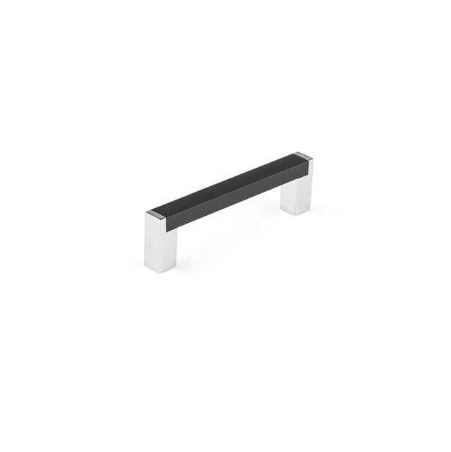 Richelieu America - Contemporary Metal and Aluminum Pull - 801 - Matte Black,Chrome