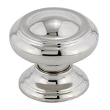 Richelieu America - Traditional Metal Knob - 8632 - Polished Nickel