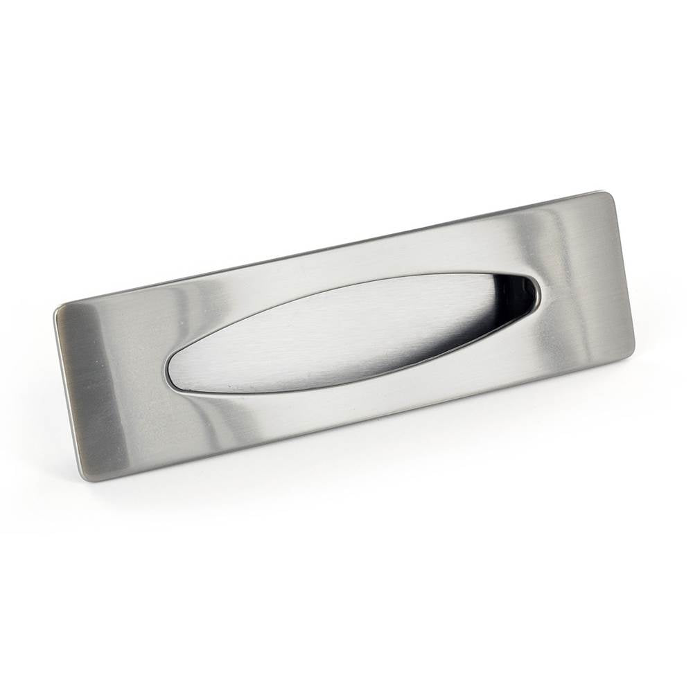 Contemporary Recessed Metal Pull - 870