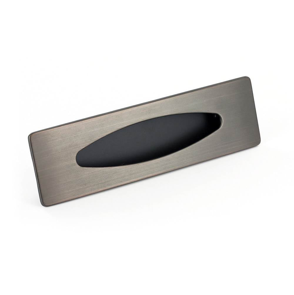 Richelieu America - Contemporary Recessed Metal Pull - 870 - Brushed Oil Rubbed Bronze