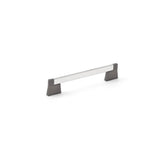 Richelieu America - Contemporary Metal Pull - 8727 - Chrome,Brushed Black Stainless Steel