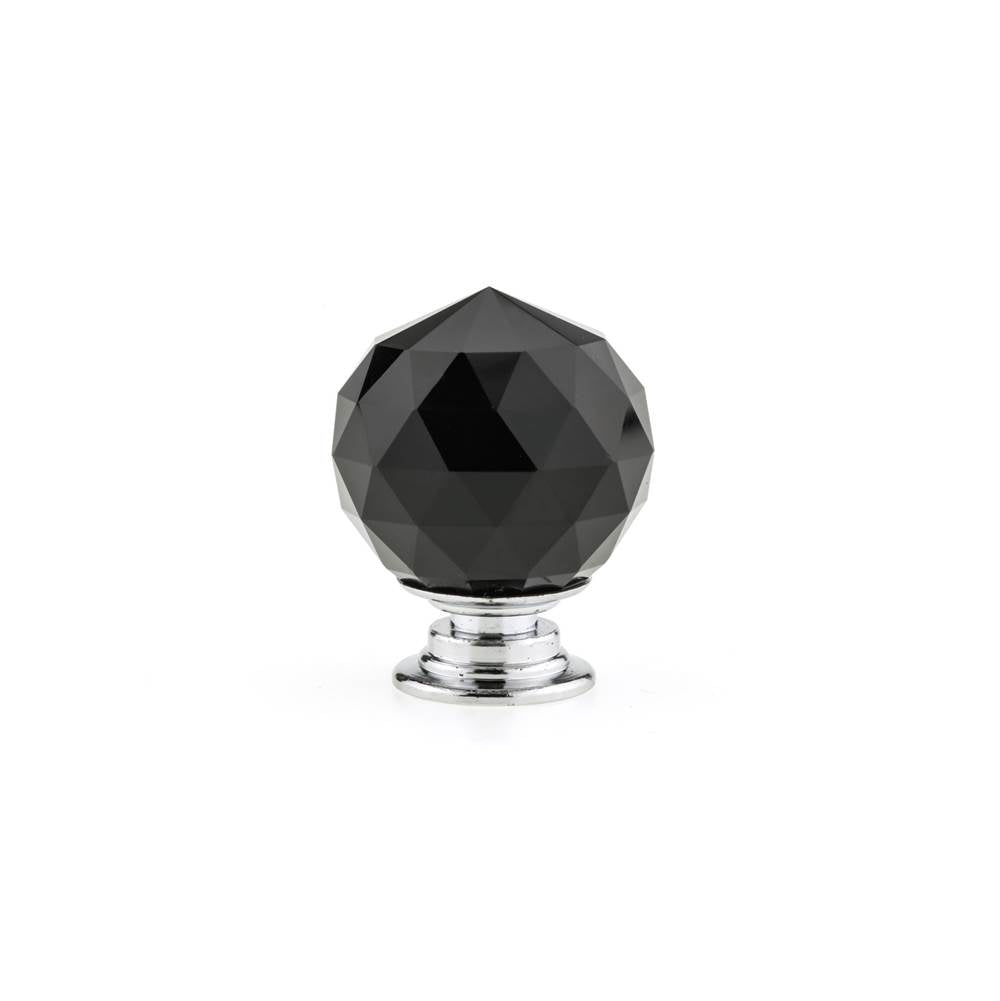 Contemporary Crystal Knob - 8737