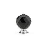 Contemporary Crystal Knob - 8737