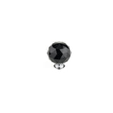 Richelieu America - Contemporary Crystal Knob - 8737 - Chrome,Black