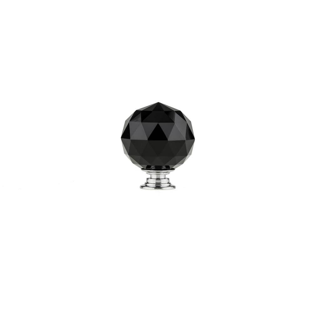 Contemporary Crystal Knob - 8737