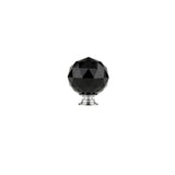 Contemporary Crystal Knob - 8737