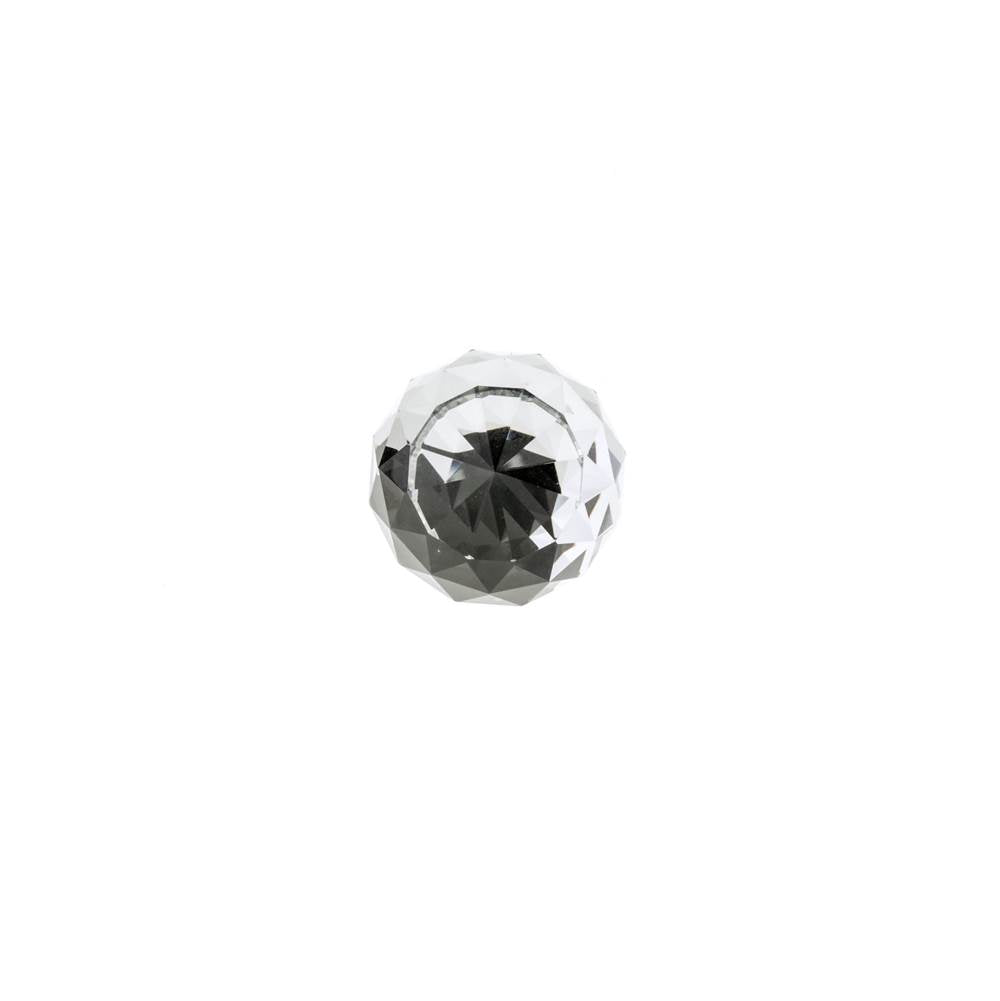 Contemporary Crystal Knob - 8737