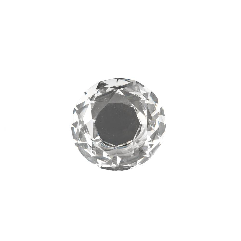 Contemporary Crystal Knob - 8776