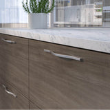 Contemporary Metal Pull - 8777