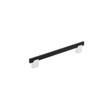 Richelieu America - Contemporary Metal and Aluminum Pull - 905 - Matte Black,Chrome