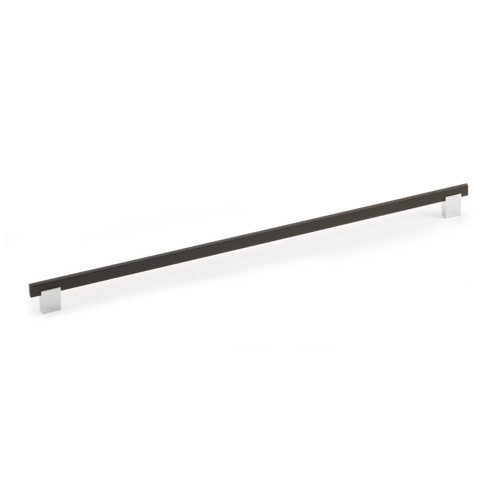 Richelieu America - Contemporary Metal and Aluminum Pull - 905 - Matte Black,Chrome